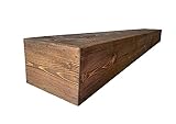 STRIX IND Deep Custom Length Mantle | Choose Your Own Length Mantel Shelf | Custom Built in USA | Custom Floating Shelf | Long Shelf for Fireplace (8