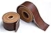 Jeereal Full Grain Leather Strap 2.0mm Thick Cord Braiding String for Crafts/Tooling/Workshop Handmade (Bourbon Brown, 1.5"x50~52")