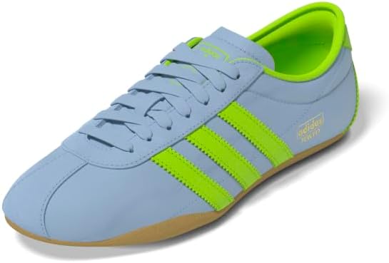 adidas Women's Tokyo W Clear skySolar Green/Gum 3 5.5 US