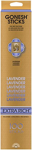 Gonesh Lavender – 100 Stick Pack – Classic Incense #TOP5