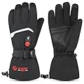 SAVIOR HEAT Heated Gloves Electric Rechargeable Battery Men Women 7.4V Heating Gloves Winter Ski Motorcycle Work Snowboarding Hunting Hiking Camping Walking