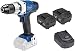 Produktbild SCHEPPACH CDD45-20 | Akkuschrauber | 20 Volt | Bohrmaschine | 45 Nm Drehmoment | LED Arbeitslicht | Inkl. 2x 4 Ah Akku und Ladegerät