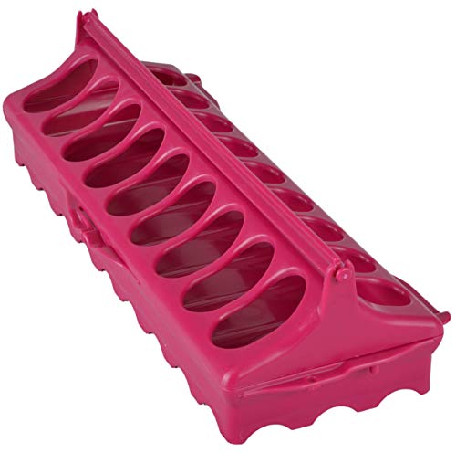 Supa Chick Trough Feeder 30 cm | Anti-Perching System Keeps Chicks From Perching And Fouling Their Feed