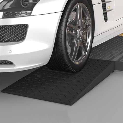 Rampa portátil de caucho para coches, carga 3 toneladas miniatura 2