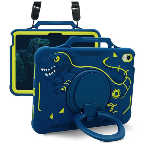 NidoPaz Kids Case for Apple ipad A16 11 Inch 2025 & ipad 10th Generation 10.9 2022 Heavy Duty Protective Cover for i pad 10/11TH Gen with Pencil Holder Handle for Boys