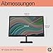 HP V22ve G5 FHD Monitor 54,5 cm (22 Zoll), 1920 x 1080 Pixel (16:9), 75 Hz, Full HD, AMD FreeSync, Joypad OSD Knopf, Blaulichtfiltermodus, HDMI 1.4, VGA, umweltfreundlich, Schwarz