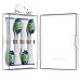 Toothbrush Heads Cover - Enerfort Travel Brush Head Protector Storage Case for Oral B or Philips Electric Toothbrush Heads, 1PC, Transparent