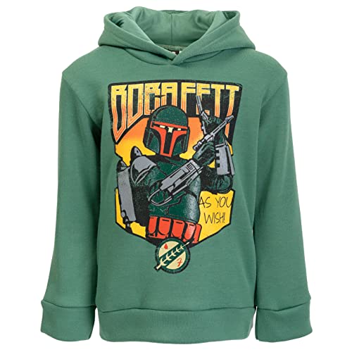 STAR WARS Boba Fett Fleece Pullover Hoodie Little Kid to Big Kid