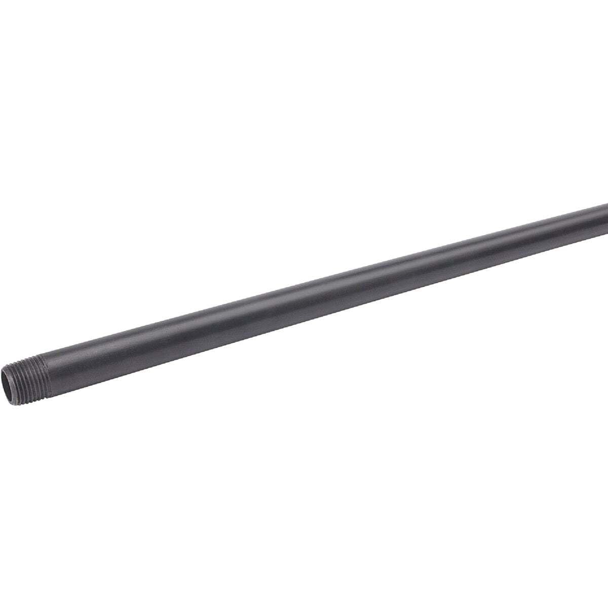 Mamelon en PVC gris raccord tuyau fileté 1,27 x 91,4 cm B & ‿K tube
