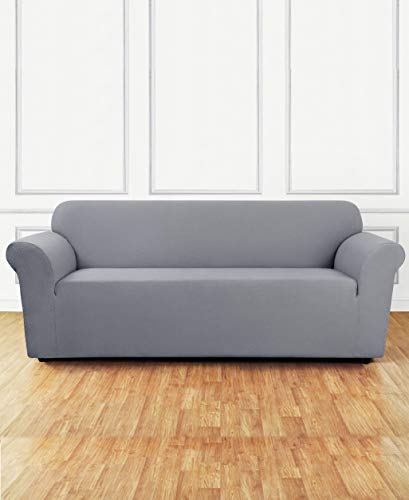  Surefit Stretch Delicate Leaf Slipcover 1-Piece, Sofa - Mist #TOP1