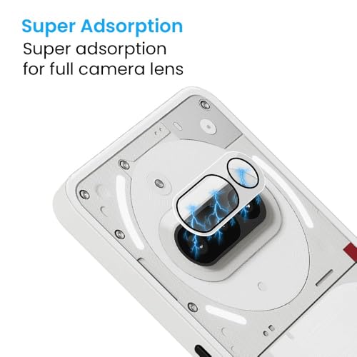 Image of ArmourPro Premium Camera Lens Protection Compatible with Nothing 3A (6.77 Inches) With Edge To Edge Full Camera Screen Coverage | Transparent, Pack of 1