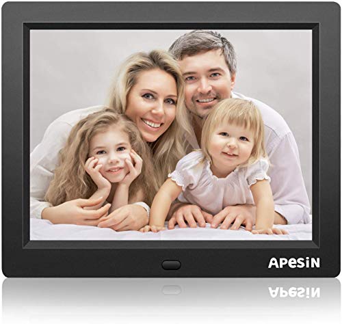 Digital Photo Frame, APESIN 8 Inch Digital Picture Frame High Resolution 1024x768(4:3) LCD