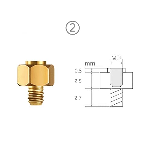 Miniatura 6 de Kit de tornillos SSD M.2 para placas base ASUS (20 piezas)
