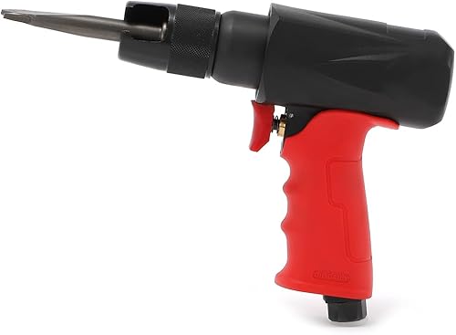 Miniatura 3 de Escalador de agujas neumático compacto 19 agujas y pistola de martillo neumático 4 cinceles 2 en 1