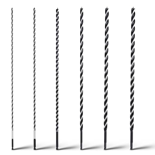 6PCS Auger Drill Bit 24
