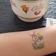 Liiqin Wasserschiebefolie Kerzentattoos,Kerzentattoos Ostern,Kerzensticker,Rub on Sticker Ostern,Kerzenaufkleber Sticker,Kerzen Dekorieren,Tattoo Folie,Kerzen Deko