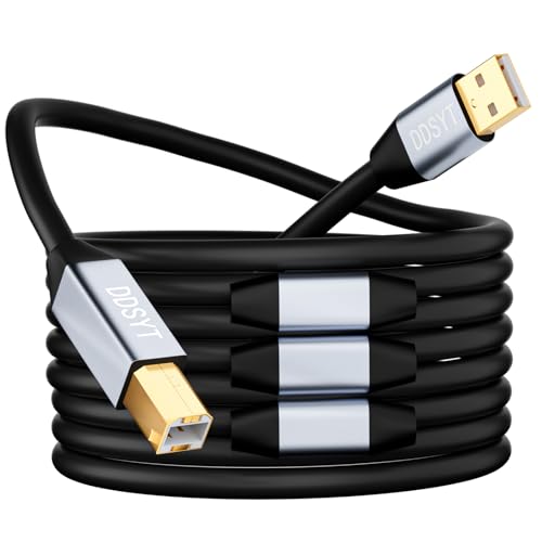 DDSYT 100 FT Active USB 2.0 Printer Cable