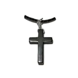 Hematite Cross Pendant