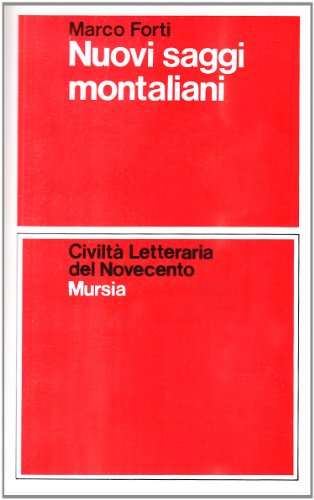 Nuovi saggi montaliani