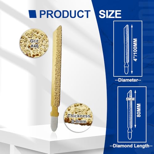 Set de brocas de núcleo de diamante 10 piezas miniatura 6