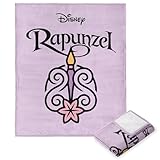 Northwest Disney Princess Silk Touch Throw Blanket, 50' x 60', Iconic Rapunzel