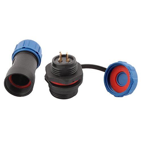 Conector de aviación Aexit SP1311/S 2 terminales AC 500V miniatura 2
