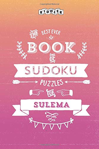 The Best Ever Book of Sudoku Puzzles for Sulema
