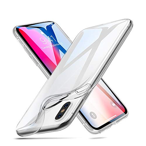 Image of Case Creation Brand - Mobile Cover for Apple iPhone X (Soft & Flexible Back Case), Transparent