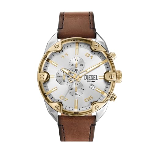 Opiniones y reviews de Relojes Diesel Mexico , listamos los 10 mejores. 49 Reloj Diesel Modelo: DZ4665 Spiked de piel en color marrón para hombre