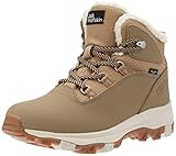 jack wolfskin savona beige Winterschuh Jack Wolfskin Damen Everquest Texapore Mid W, Clay / Beige, 38 EU