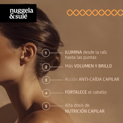 Nuggela & Sulé Ampolla Multivitamina-Energy. Con Cáscara de Limón y Vitaminas. Ilumina y Nutre el Cabello al Instante. Con Brillo-Efecto Flash. 1 x 10 ml - imagen 4