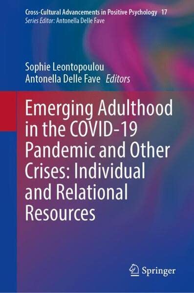 Buy Emerging Adulthood in the COVID-19 Pandemic and Other Crises: Individual and Relational Resources — BookShops.in