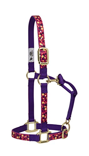 Weaver Leather Quatrefoil Patterned Adjustable Chin and Throat Snap Halter