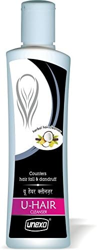 U-Hair Cleanser - A herbal hair cleansing shampoo - 200 ml - 2 Bottles