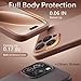 FlyReal Magnetic for iPhone 16 Pro Case, Compatible with MagSafe, (Integrated Silicone Camera Control Button) (Camera Protection) + Screen Protectors, Microfiber Lining Case 6.3