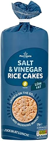 Morrisons Salt & Vinegar Rice Cakes 129g