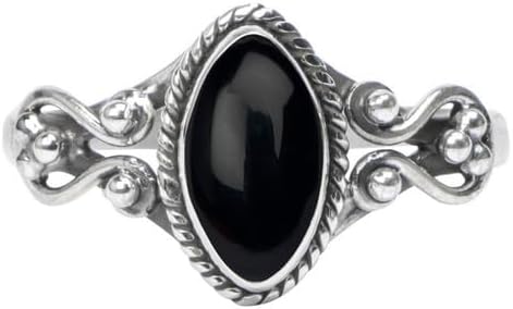 Ring, 925 Sterling Silver Statement Ring For Women, Handmade Ring Gemstone Promise Ring for Birthday Christmas Gift For Her Ring Size US - Image 2