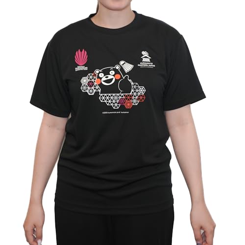 [KUMAMOTO SAISHUNKAN BADMINTON TEAM] �F�{�}�X�^�[�Y�W���p��2024 ���g�����_�� T�V���c ���܃���ver. L �u���b�N �X�|�[�c�E�F�A �o�h�~���g���E�F�A �z������