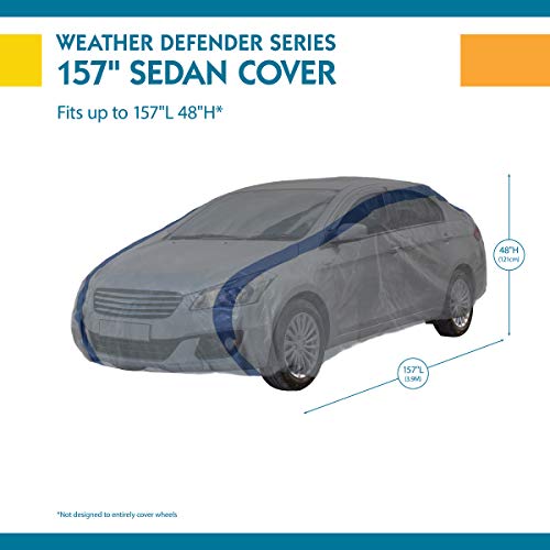 Image of DUCKCOVERS Weather Defender Car Cover, Fits Sedans up to 13 ft. 1 in. L