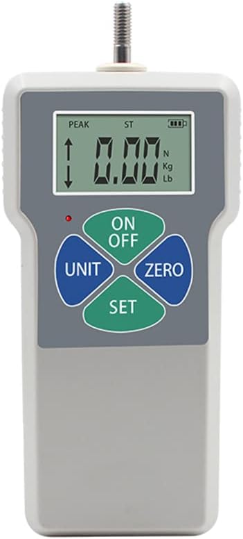 SF-500 Digital Force Gauge Push and Pull Tester Dynamometer Pressure LCD High Precision Thrust Meter Measuring Instruments Simple Portable (2N-500N)