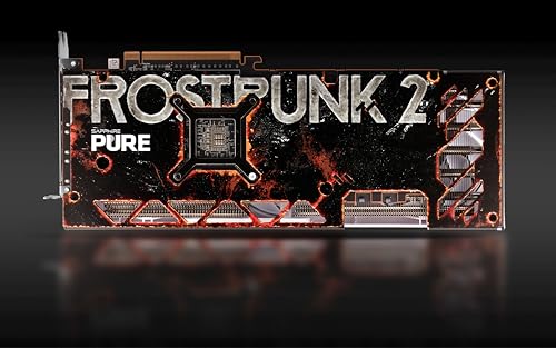 Placa de video Sapphire Pure AMD Radeon RX 7700XT 12GB Edição Frost Punk 2 - Imagem 4