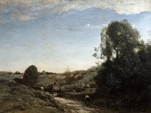 Tableaux Graffiti Art Mural Corot 60x90cm poster impression salon