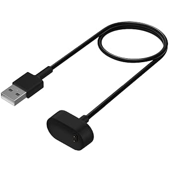 for Fitbit Inspire Charger, Replacement Charging Cable Cord for Fitbit Inspire & Inspire HR Fitness Tracker Black