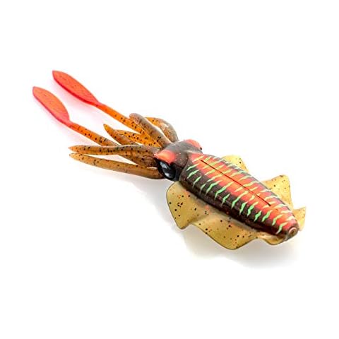Chasebaits 5.9" The Ultimate Squid Fishing Lure, Nitro Cover
