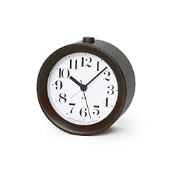 Remnos WR 09 15 BW Lemnos Alarm Clock, Riki Alarm Clock Brown w 110 ×h 115 ×d 56 m product