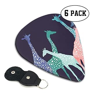 ASDTEHCY Lot de 6 médiators en celluloïd, colorés, pour les amateurs de girafe, fins, moyens et lourds pour guitares… - Les Beatles, Paul McCartney, John Lennon, RIngo Starr, George Harrison ASDTEHCY Lot de 6 médiators en celluloïd, colorés, pour les amateurs de girafe, fins, moyens et lourds pour guitares… – Image 4