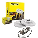 Bremsbelagsatz TEXTAR Bremsen Set Bremsscheiben Scheibenbremsen Ø238 Voll beschichtet vorne + Bremsbeläge Bremsklötze für Twingo I Super 5 Rapid Kasten