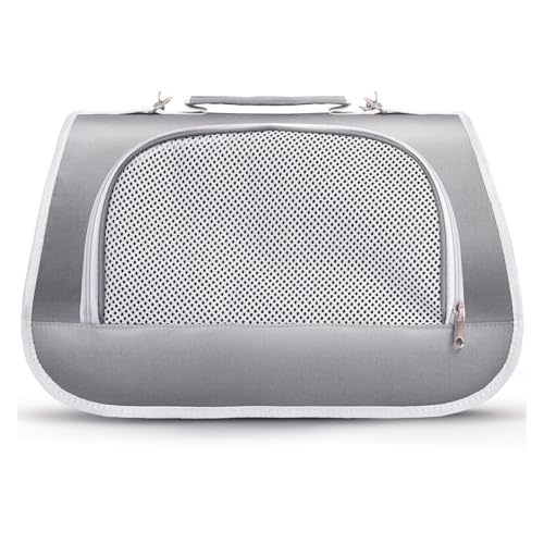 Image of Cat Backpack Carrier Expandable Pet Carrier Backpack for Small Medium Cats Fit Up to 18 Lbs, Foldable Puppy Backpack Carrier for Travel, Hiking (Light Grey new, 20Lx27Hx38W)