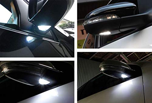 Lámparas LED bajo espejo para Volkswagen MK5 Golf GTi miniatura 3
