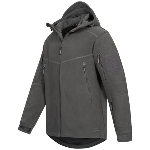 Höhenhorn Biferten Herren Militär Fleecejacke Grau Gr. XL